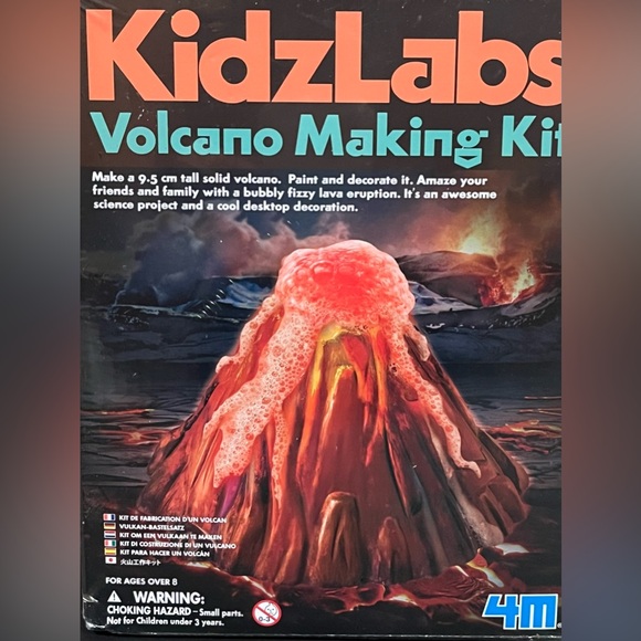 KIDS SCIENCE—VOLCANO MAKING KIT—8 YEARS+ BRAND NEW—GIFTS FOR EVERYONE - Picture 11 of 12